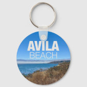 Avila Beach California Overlook Photography キーホルダー (正面)