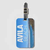 Avila Beach California Photography ラゲッジタグ (正面縦)