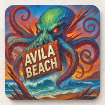 Avila Beach Coasters.  6/pack.