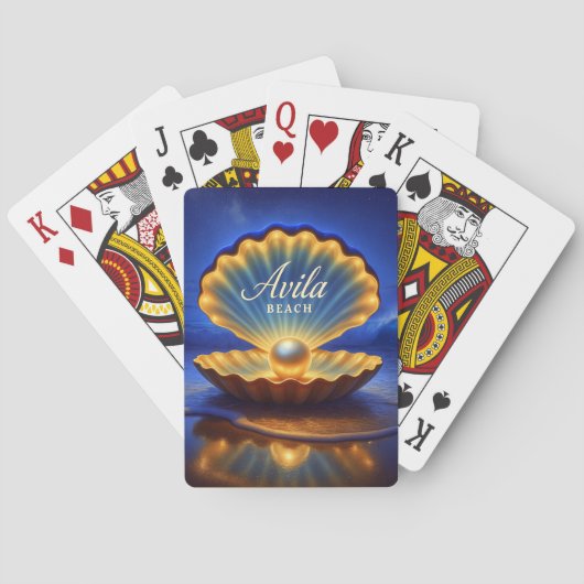 AVILA BEACH PLAYING CARDS. トランプ (裏面)
