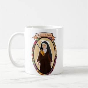 AvillaアイコンマグのSt Teresa コーヒーマグカップ