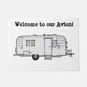 Avion Doormat -パーソナライズの準備ができました。 ドアマット (正面)