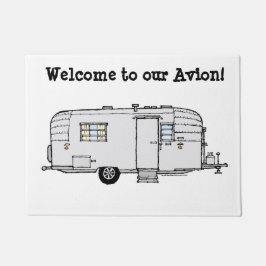 Avion Doormat -パーソナライズの準備ができました。 ドアマット