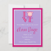 Aviva Paigeの発表 案内状 (正面)