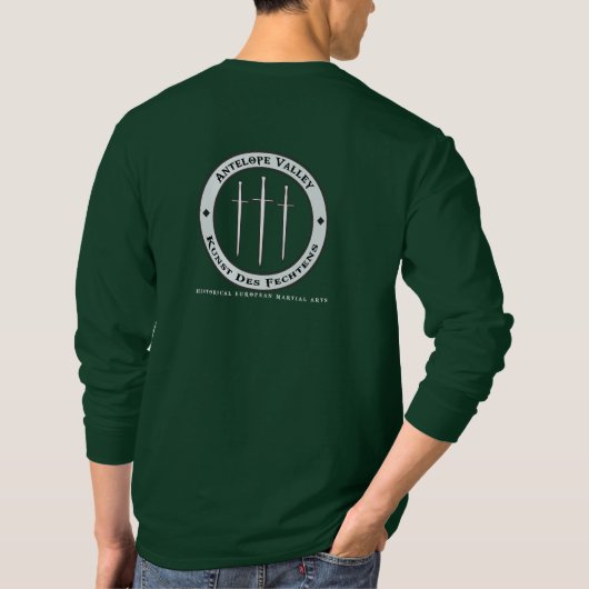 AVKDF 長袖 Tシャツ (裏面)