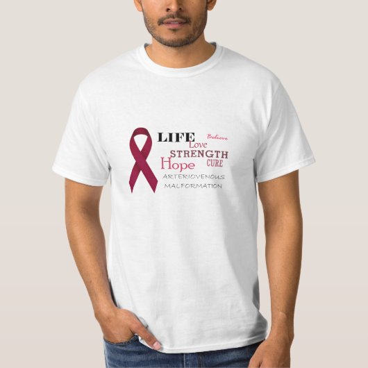 AVMの単語スープ Tシャツ (正面)