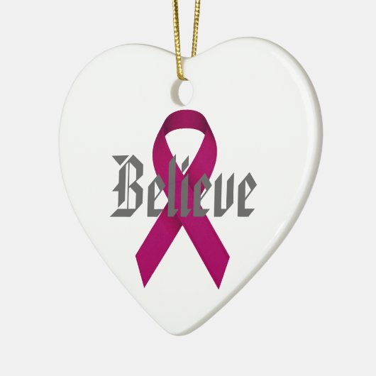 AVMの認識度のハートのオーナメント セラミックオーナメント (左)