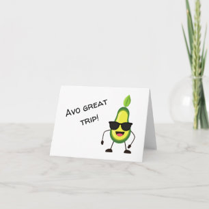 Avo 素晴らし Trip Punあいさつおもしろいつ カード