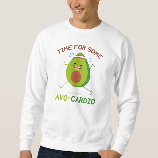 Avo-Cardioの時間 スウェットシャツ (正面)