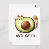 Avo-Cattoパニー葉書 ポストカード (正面/裏面)