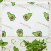 Avo Good Day Watercolor キッチンタオル (折り畳み)