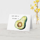 Avobaby食べ物のパンおめでとうグリーティングカード カード (黄色い花)