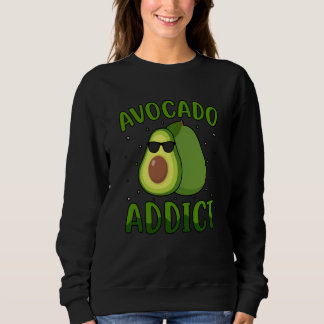 Avocado Addict Vegan Vegan Saying スウェットシャツ
