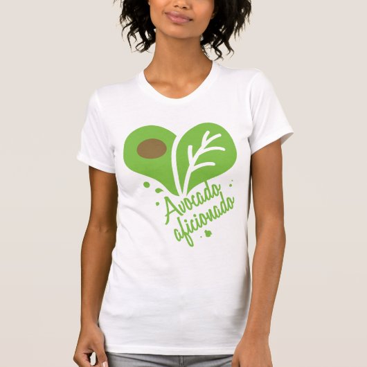 Avocado aficionado tシャツ (正面)