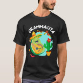 Avocado Cinco De Mayo Grammacita Guacamole Grandma Tシャツ (正面)