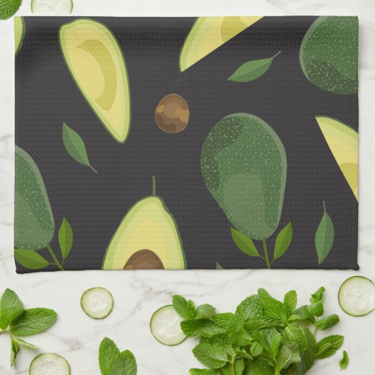 Avocado Cloth Placemat キッチンタオル (折り畳み)