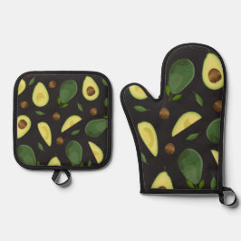 Avocado Cloth Placemat 鍋つかみ&鍋敷きセット