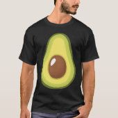 Avocado Costume  Lazy Costume Avocado Tシャツ (正面)