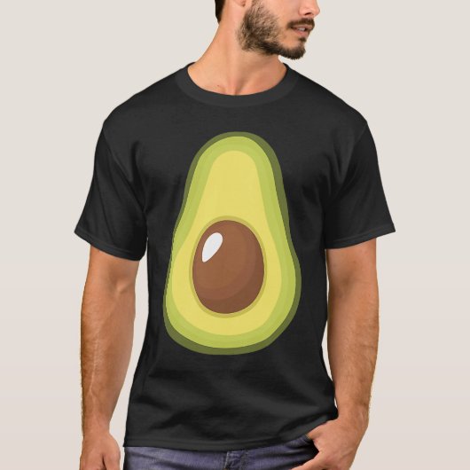 Avocado Costume Lazy Costume Avocado Tシャツ (正面)