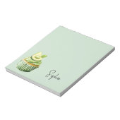 Avocado Cupcake ノートパッド (回転)