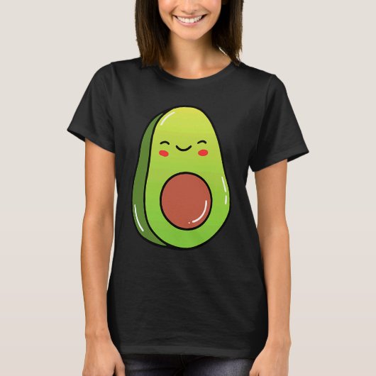 Avocado Dancing Vegetables For Babies And Toddlers Tシャツ (正面)