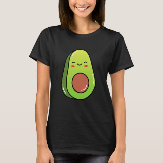 Avocado Dancing Vegetables For Babies And Toddlers Tシャツ (正面)