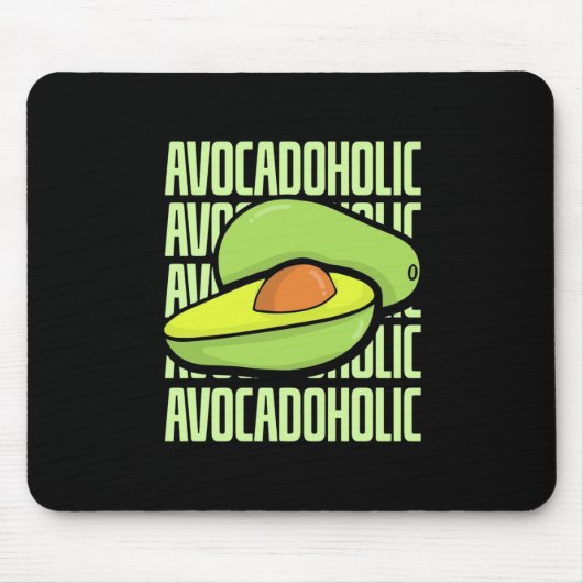 Avocado Fruit Food マウスパッド (正面)