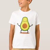 Avocado funny tshirt  tシャツ (正面)
