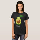 Avocado Healthy Fruit Guacamole Vegetarian Vegan 1 Tシャツ (正面フル)