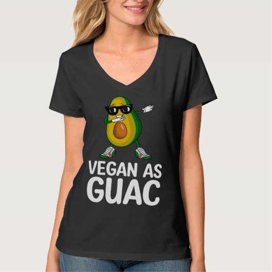Avocado Healthy Fruit Guacamole Vegetarian Vegan Tシャツ (正面)