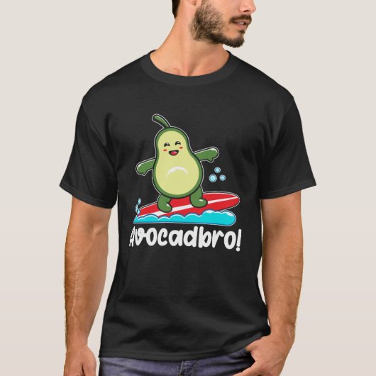 Avocado  Healthy Fruit Guacamole Vegetarian Vegan  Tシャツ (正面)