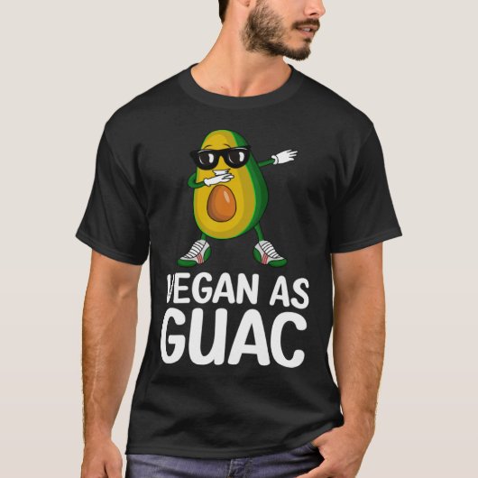 Avocado  Healthy Fruit Guacamole Vegetarian Vegan  Tシャツ (正面)