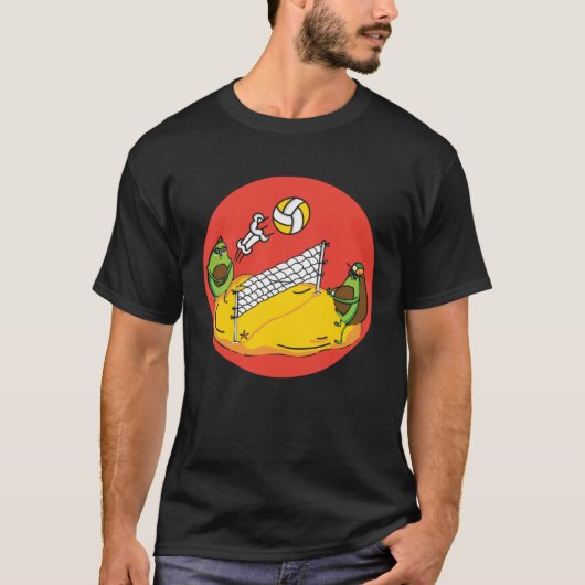 Avocado  Healthy Fruit Guacamole Vegetarian Vegan Tシャツ (正面)