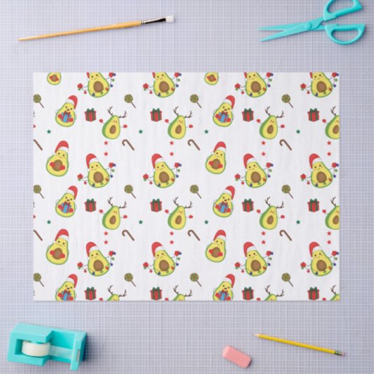 Avocado Holiday Tissue Paper 薄葉紙 (クラフト)