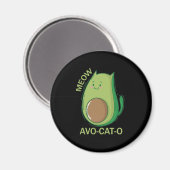 Avocado Katzen Avo-Cat-O マグネット (正面/裏面)