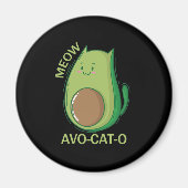 Avocado Katzen Avo-Cat-O マグネット (正面)