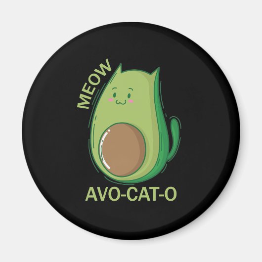 Avocado Katzen Avo-Cat-O マグネット (正面)