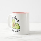 Avocado - Mothers Day Apreciation Gift  ツートーンマグカップ (正面左)