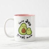 Avocado - Mothers Day Apreciation Gift  ツートーンマグカップ (左)