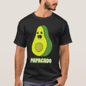 Avocado Papa Avocado Dad Avocado Papacado Father s Tシャツ (正面)