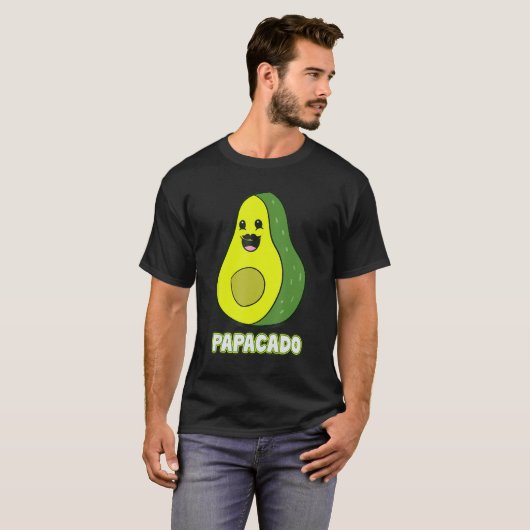 Avocado Papa Avocado Dad Avocado Papacado Father s Tシャツ (正面フル)
