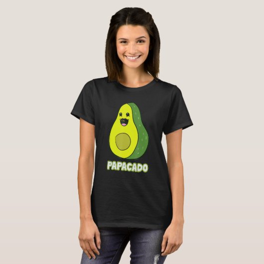 Avocado Papa Avocado Dad Avocado Papacado Father s Tシャツ (正面フル)