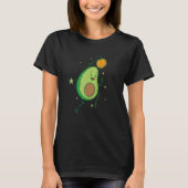Avocado Playing Basketball Tシャツ (正面)
