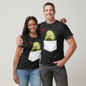 Avocado Pocket Eating Vegan Fruit Avocado Tシャツ (ユニセックス)