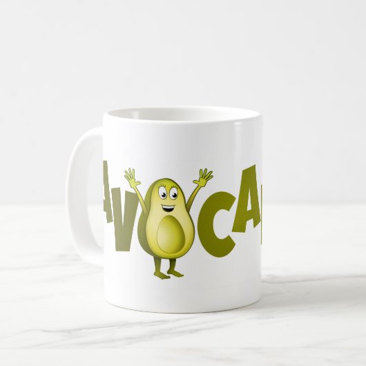 Avocado’s  コーヒーマグカップ (正面左)