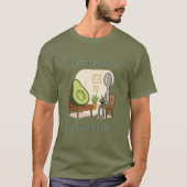 Avocado Seeks Help From Spoon Therapist Tシャツ (正面)