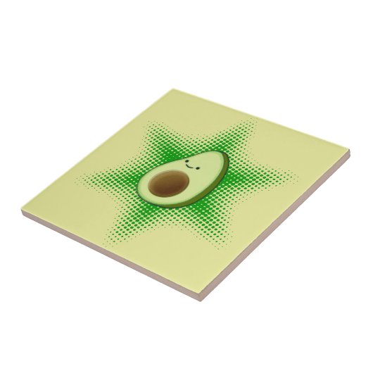 Avocado Superstar Cute タイル (側面)