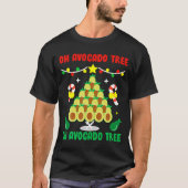 Avocado Tree Funny Food Vegan Christmas Gift Tシャツ (正面)