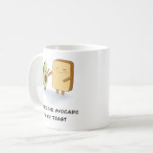 AvocadoToast コーヒーマグカップ (正面左)