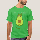 Avocato Cat Avocado Costume Tシャツ (正面)